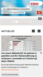 Mobile Screenshot of cdu-kv-pinneberg.de